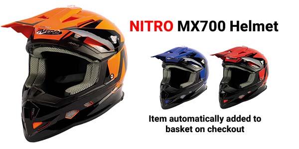 Nitro Free Helmet Offer